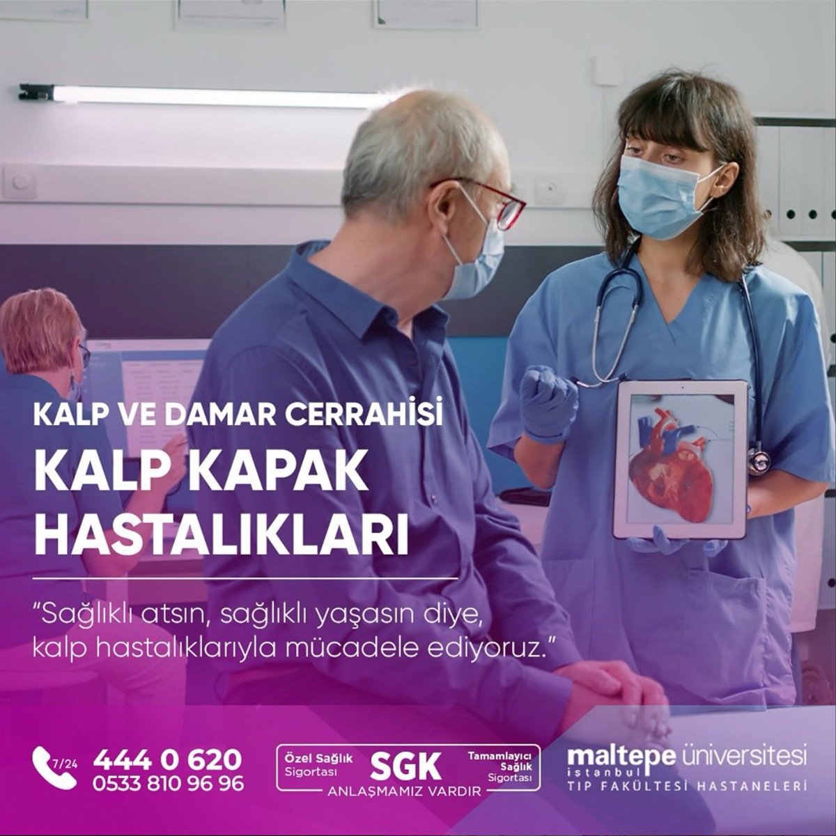 Maltepe Üniversitesi Hastanesi sosyal medya tasarımı — kare 6