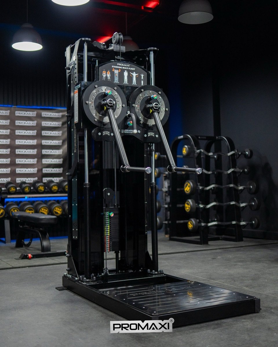 Promaxi fitness ekipmanı çekimi — kare 4